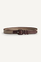 LIMITED EDITION COMBINATION LEATHER BELT