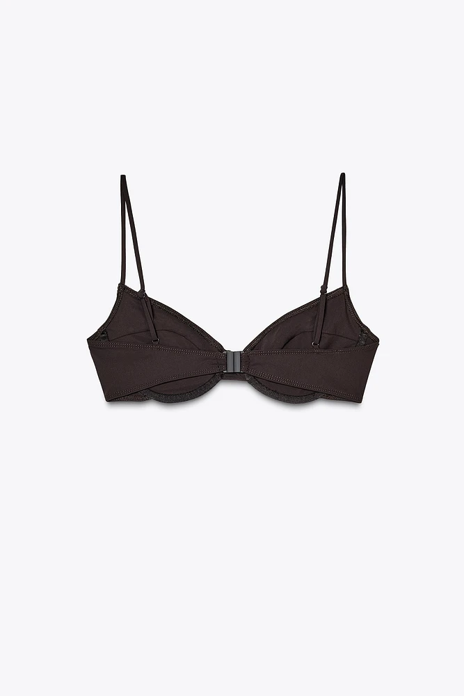 HAUT DE BIKINI À ARMATURES