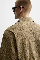 EMBROIDERED JACQUARD SHIRT