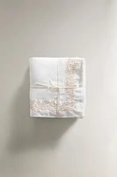 PACK OF EMBROIDERED VEGETABLE DESIGN HAND TOWELS (PACK OF 2)