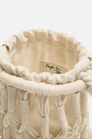 MACRAMÉ CROSSBODY BAG X FANGLU LIN