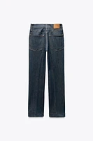 ZW COLLECTION HIGH RISE BOOTCUT CROPPED JEANS