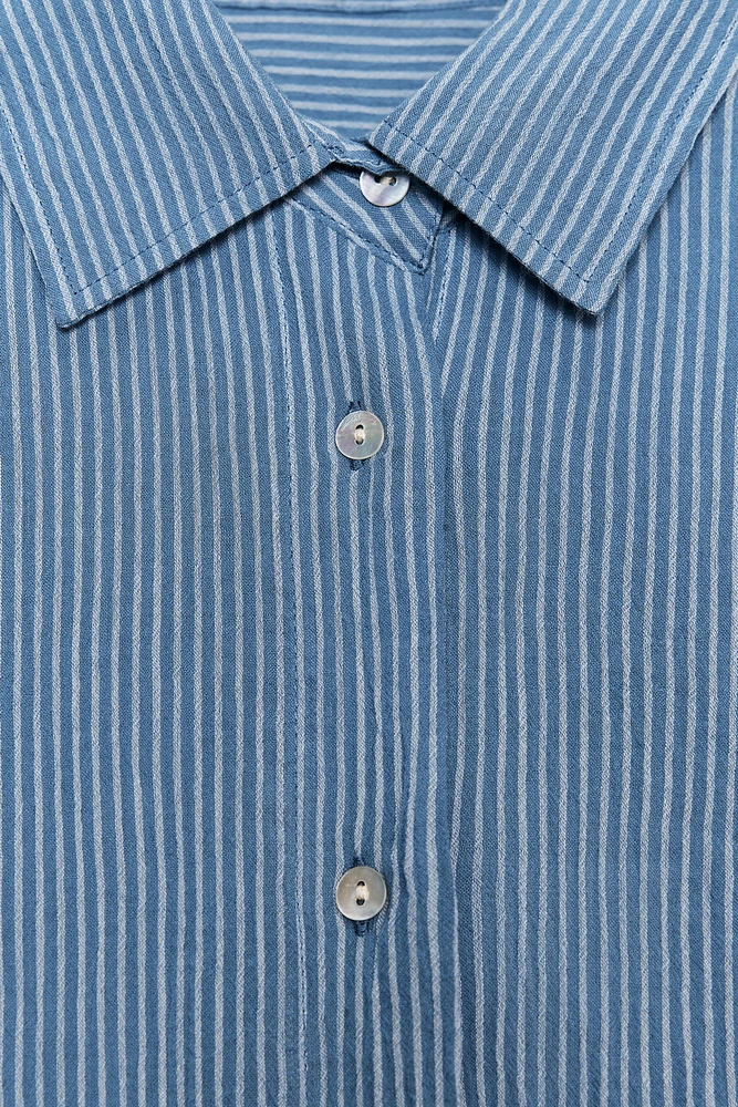 CHEMISE LONGUE RAYURES ZW COLLECTION