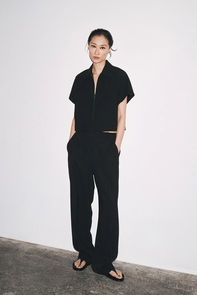 ZW COLLECTION CROPPED JACKET