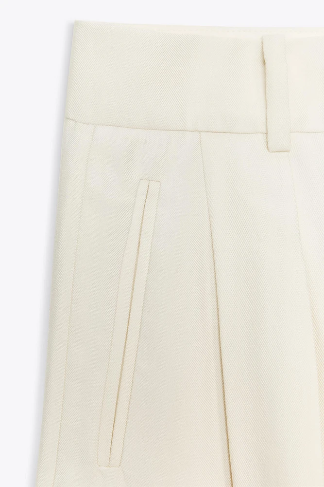 PANTALON À PINCES FLUIDE ZW COLLECTION