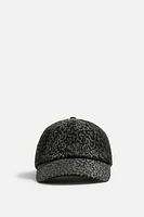 ANIMAL PRINT CAP