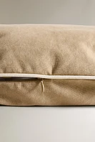 OVAL PET CUSHION WITH PIPING