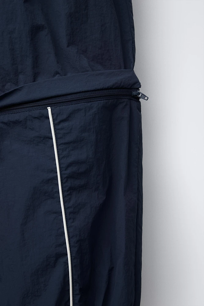 NYLON BALLOON CONVERTIBLE SHORTS