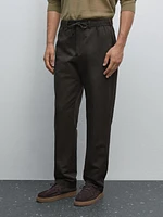 Pantalon de jogging en coton mélang