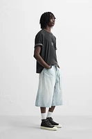 WASHED PATCH T-SHIRT