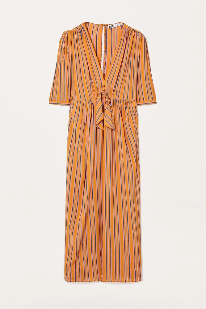 ROBE MIDI RAYURES LIMITED EDITION