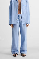 PANTALON DE PYJAMA CONTRASTÉ