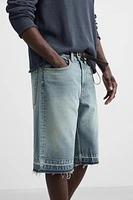 BAGGY FIT DENIM SHORTS
