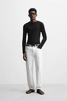 SEMI-SHEER LYOCELL T-SHIRT