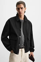 COTTON CANVAS JACKET