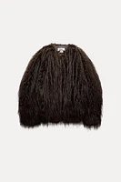 FAUX FUR BOMBER JACKET LIMITED EDITION