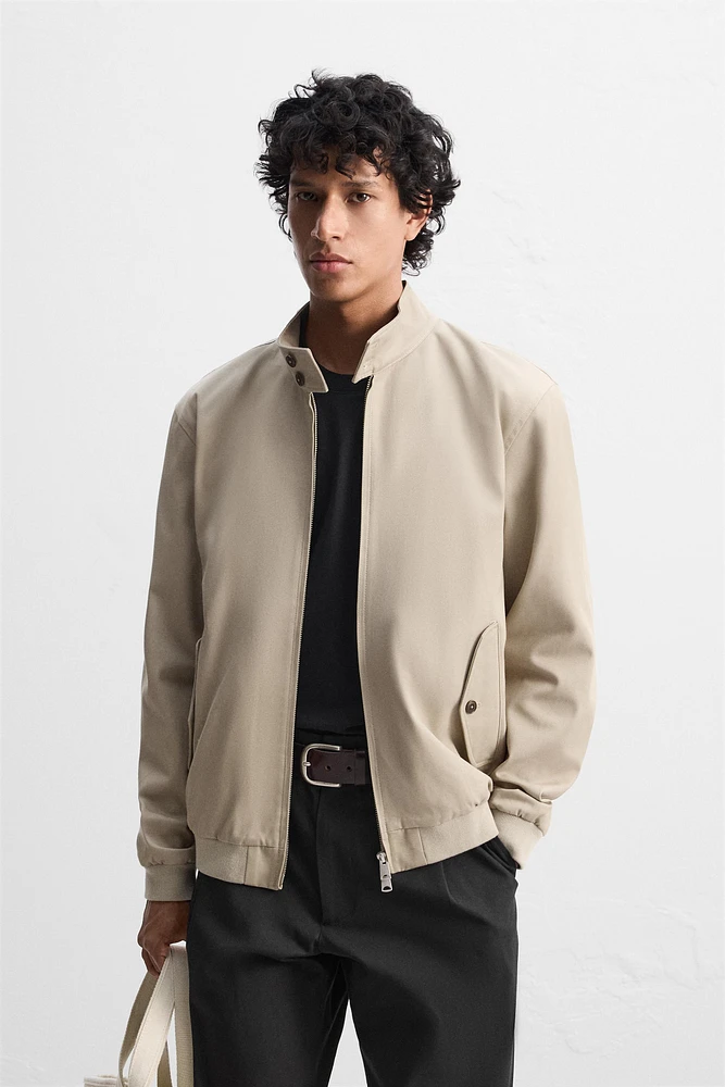 BLOUSON BOMBER AVEC COTON
