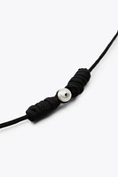 APPLIQUÉ CORD NECKLACE X FANGLU LIN