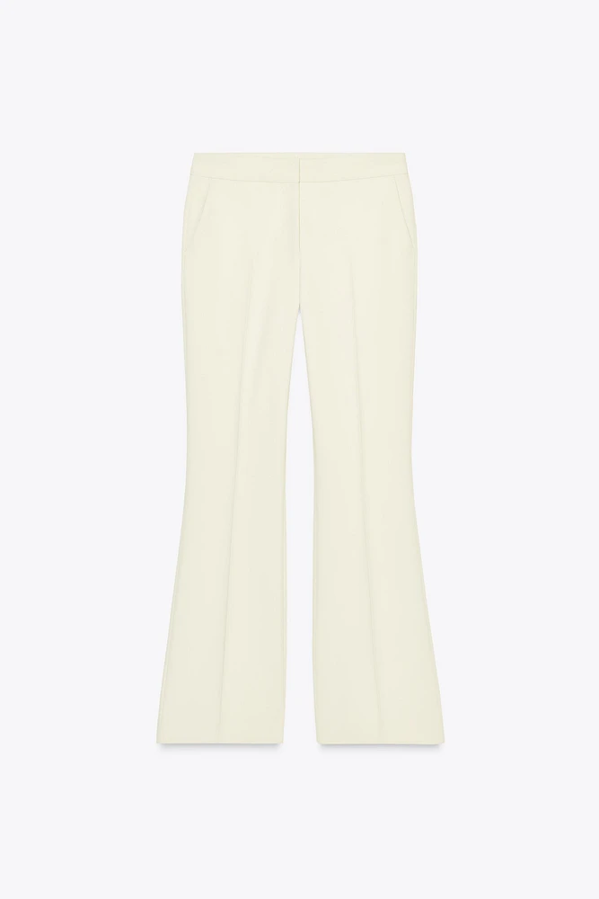 PANTALON DROIT TAILLE HAUTE