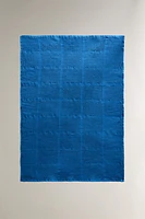 WAFFLE-KNIT COTTON KITCHEN TOWEL