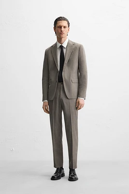 BLAZER DE COSTUME À CARREAUX