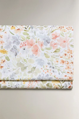 DRAP DE DESSUS IMPRIMÉ FLORAL