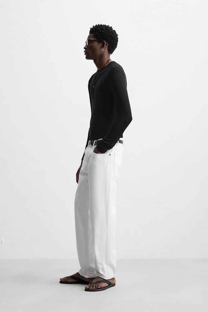 SEMI-SHEER LYOCELL T-SHIRT