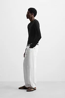 SEMI-SHEER LYOCELL T-SHIRT