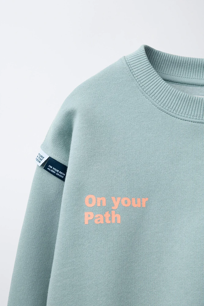 PRINTED SWEATSHIRT