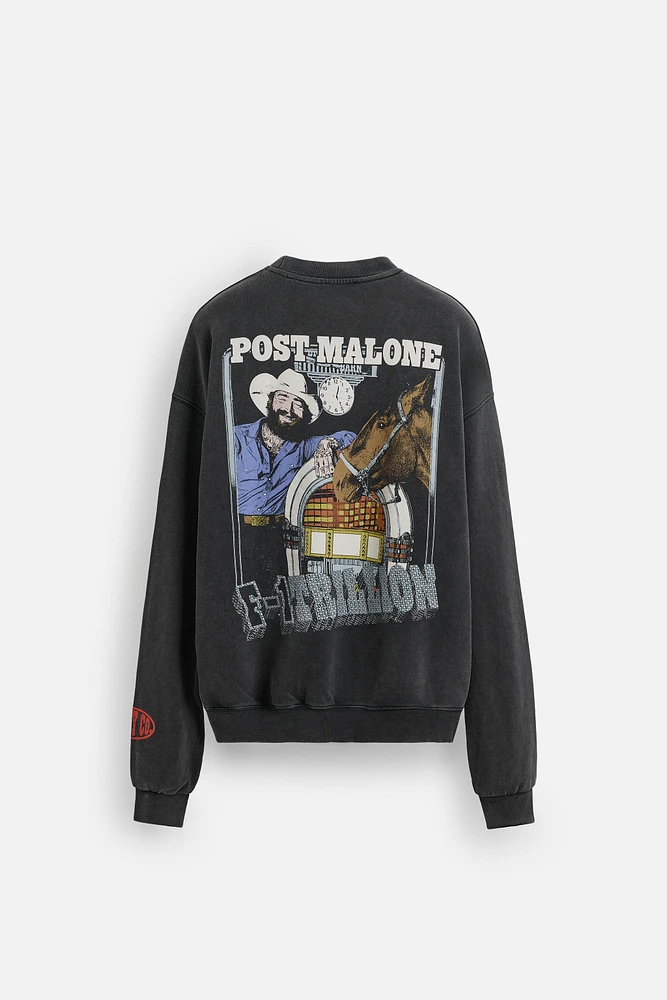POST MALONE™ CREW NECK SWEATSHIRT