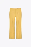 ZW COLLECTION FLARE PANTS WITH SIDE VENTS
