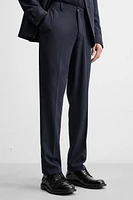 STRUCTURED SUIT PANTS