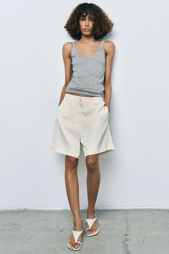 MINI RIBBED TOP