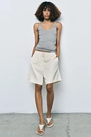 MINI RIBBED TOP