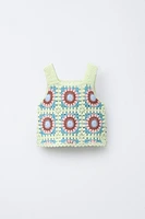 TOP EN MAILLE CROCHET