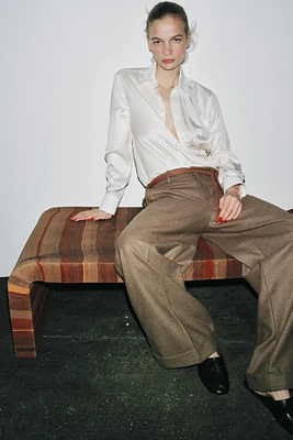 WOOL BLEND PANTS LIMITED EDITION