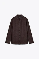 100% LINEN SHIRT ZW COLLECTION