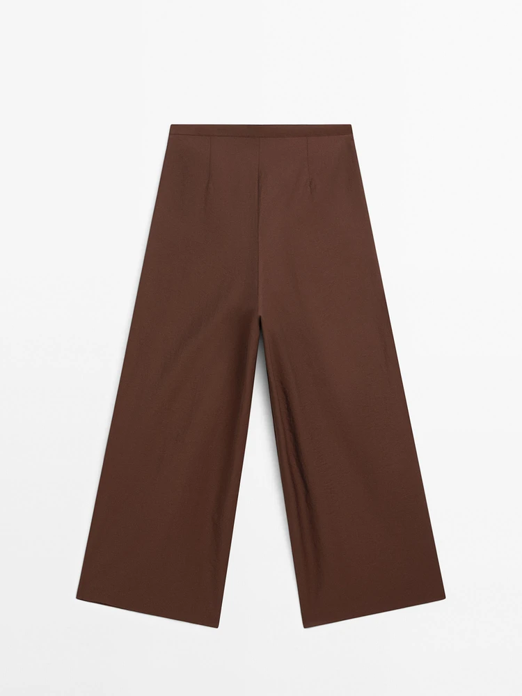 Pantalon fluide à double pince