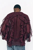 RUFFLED BLOUSE ZW COLLECTION