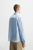 CHEMISE REGULAR FIT STRUCTURÉE
