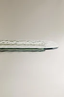 PLATEAU ACRYLIQUE BORD TEXTURÉ