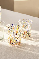 VERRE SOUFFLÉ RECYCLABLE TACHETÉ