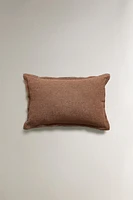 PLAIN COTTON THROW PILLOW COVER