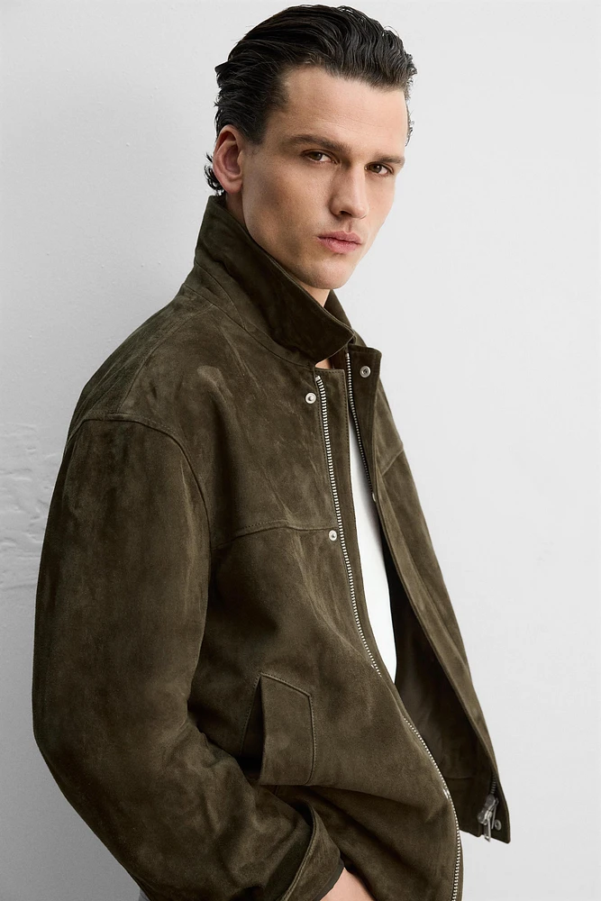 LIMITED EDITION SUEDE LEATHER JACKET