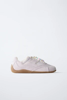 BEADED CLIP SNEAKERS
