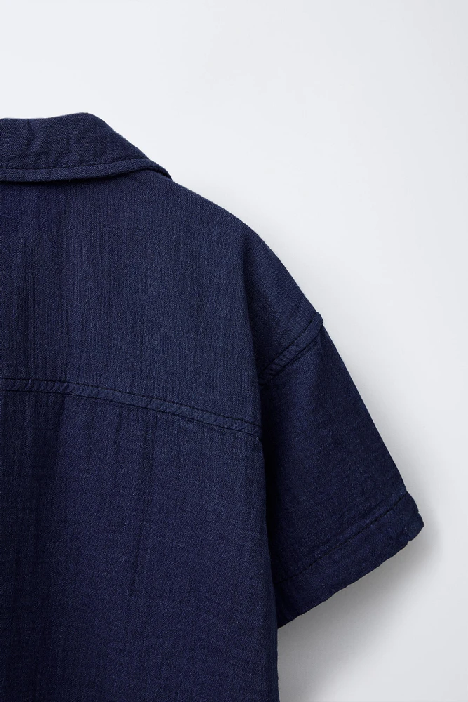 TEXTURED SHIRT
