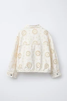 BLOUSON BRODERIE SUISSE