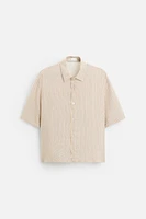 PRINTED TEXTURED SHIRT