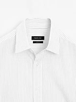 100% cotton regular fit poplin shirt