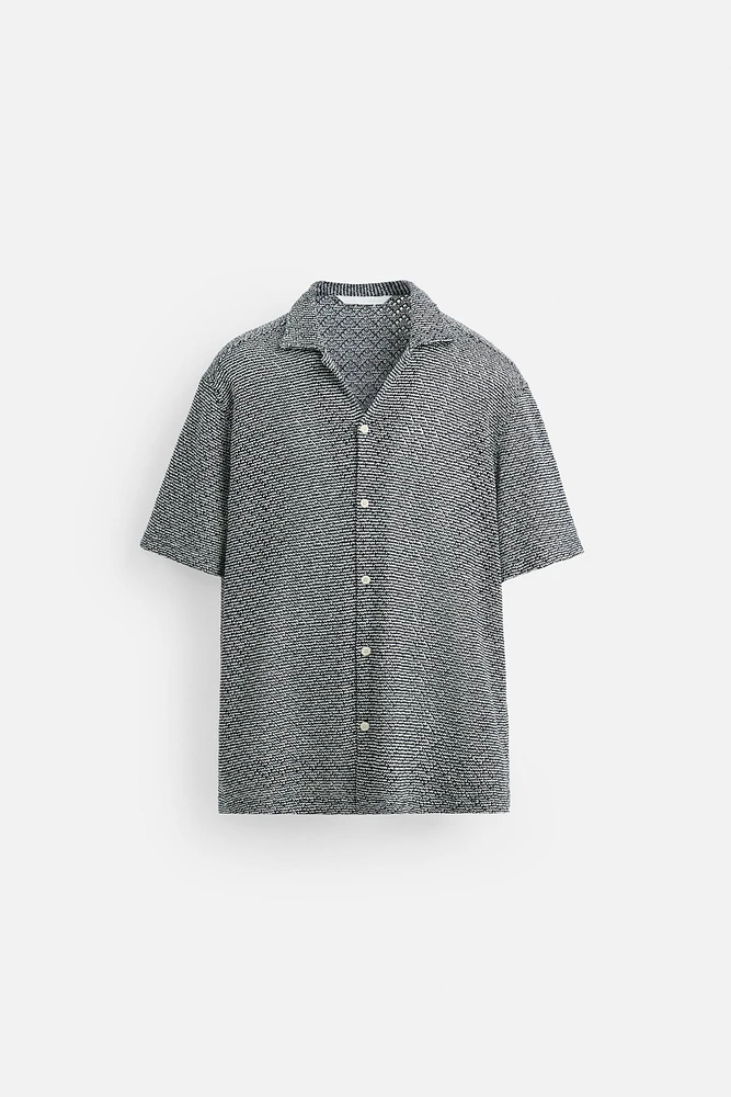 CHEMISE STRUCTURÉE OUVERTE